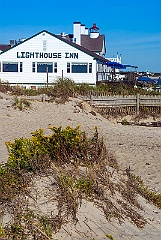 Bass River Light Atop the Lighthouse Inn at the Beach